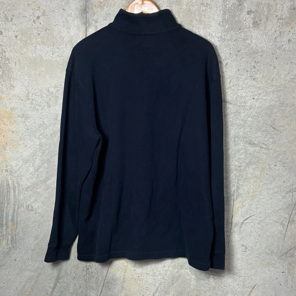 Polo Ralph Lauren Men's Navy Zip-Up Sweater